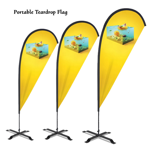 Portable Teardrop Flags Supplier Sri Lanka